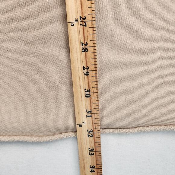 Eileen Fisher Organic Cotton French Terry A-Line Skirt Women’s XL Tan Stretch - Picture 9 of 13